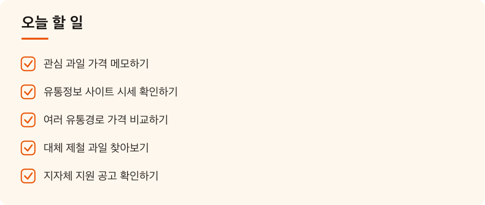 오늘 할 일